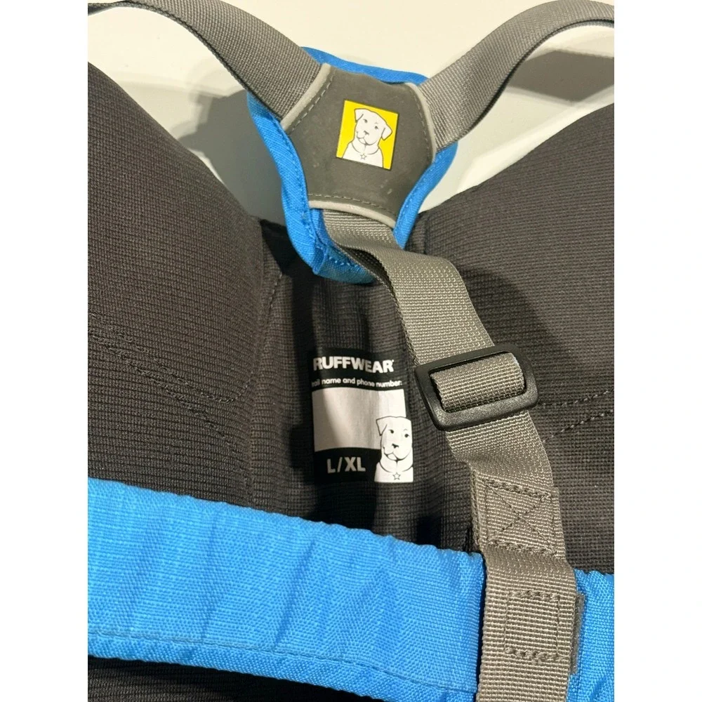 RUFFWEAR Singletrak - Blue Dog Pack Hydration Vest Harness - Size L/XL